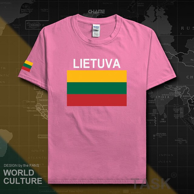 Lithuania Lithuanian men t shirt 2017 jerseys nation team tshirt 100% cotton t-shirt clothing tees sporting LTU Lietuva Lietuvos