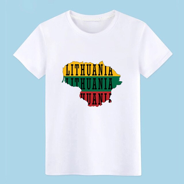 Men's Lithuania t shirt Customize 100% cotton O Neck solid color Graphic Building Summer Style Unique shirt