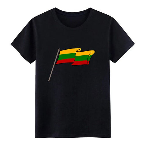 Load image into Gallery viewer, Men's lithuania t shirt Design cotton S-XXXL Unisex Fit Breathable Spring Formal shirt
