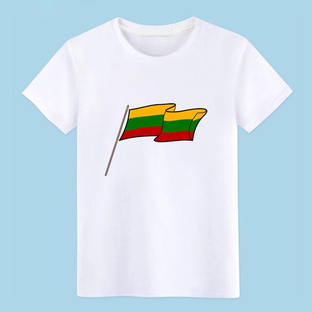 Men's lithuania t shirt Design cotton S-XXXL Unisex Fit Breathable Spring Formal shirt