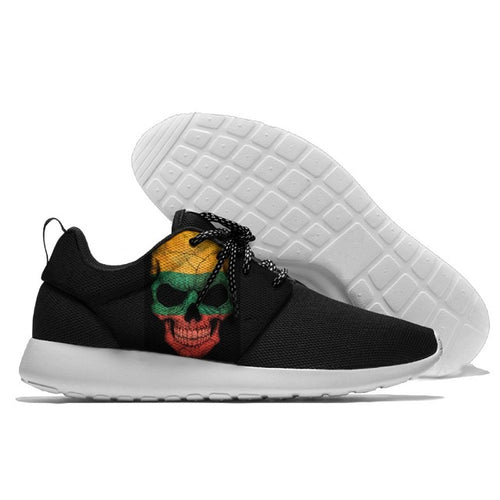 Load image into Gallery viewer, Running Shoes Lace Up Sport Shoes comandtable Lithuania Emblem Walking Athletic Shoes light weight
