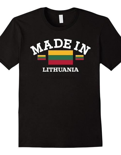 Load image into Gallery viewer, Made In Lithuania Lithuanian Flag T-Shirt

