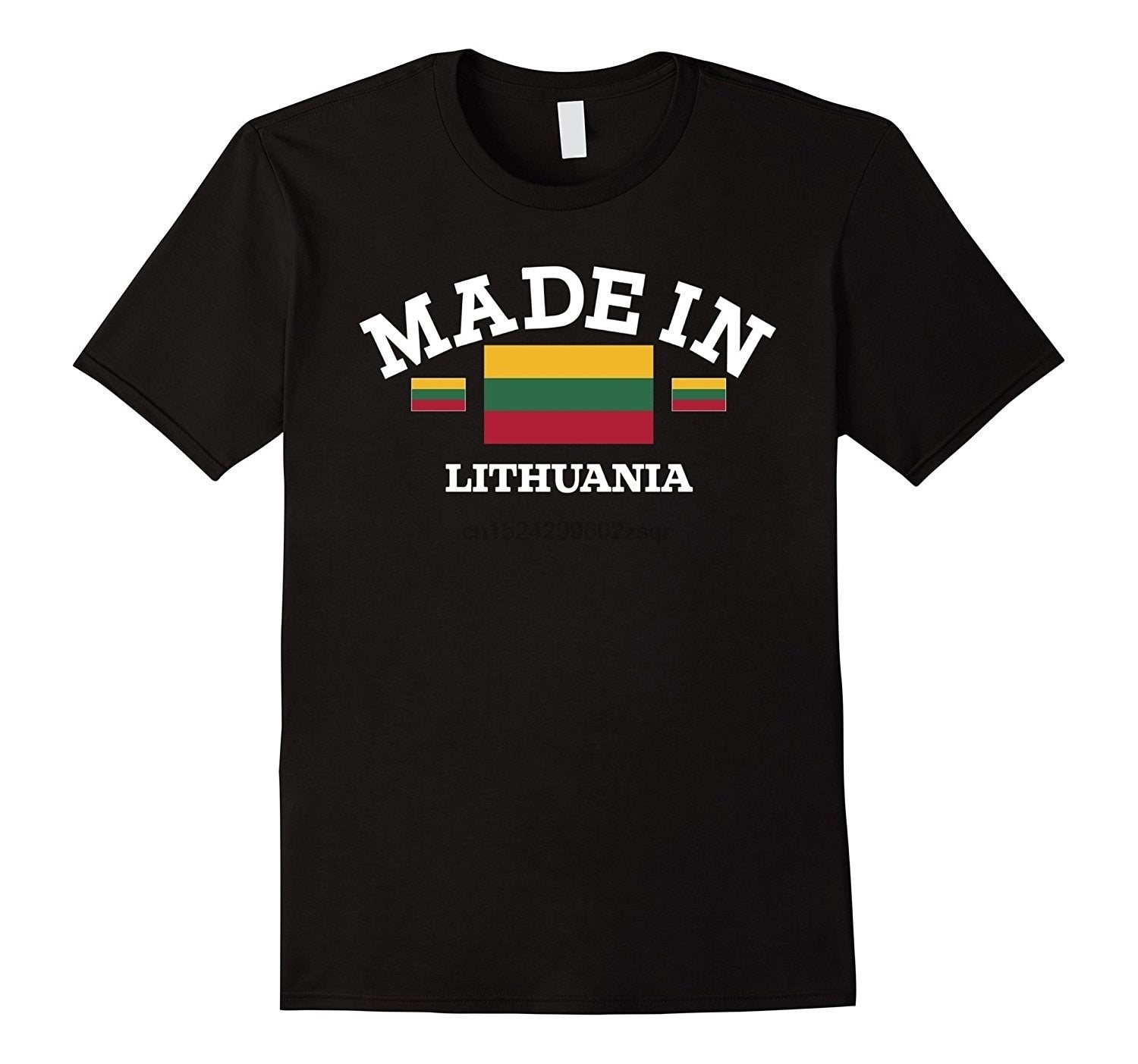 Made In Lithuania Lithuanian Flag T-Shirt