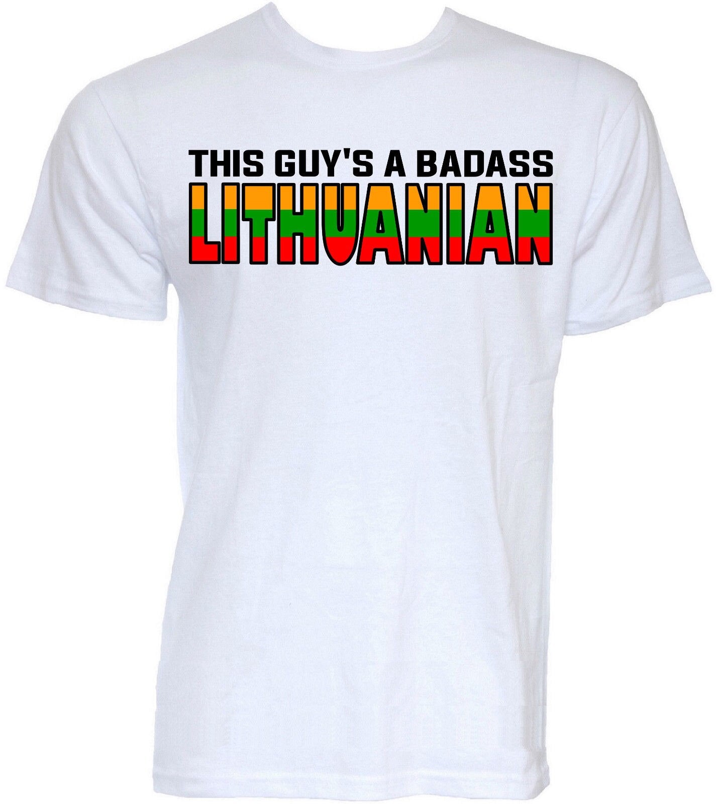 LITHUANIA T-SHIRTS MENS FUNNY NOVELTY LITHUANIAN FLAG SLOGAN JOKE GIFTS T-SHIRT