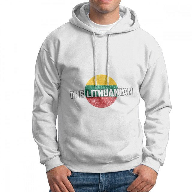 Man Have No Fear The Lithuanian Is Here Lithuania Hoodies Birthday Present Cotton Sweatshirt Funny Hoodie Shirt