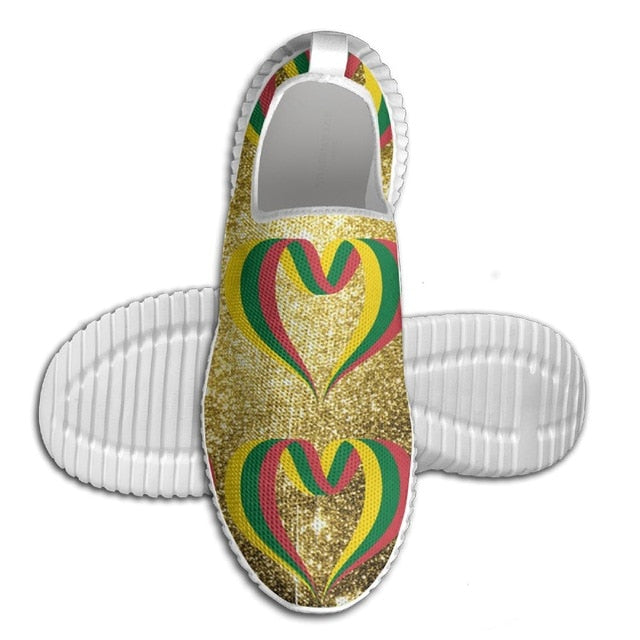 Mens For Womens  New Lithuania Flag Comandt Sports outdoor Shoes Lightweight Breathable Sneaker Running Shoes