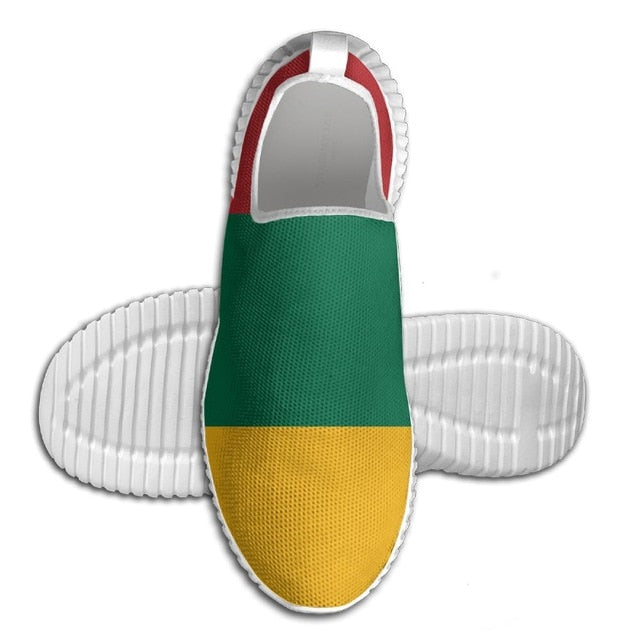 Mens For Womens  New Lithuania Flag Comandt Sports outdoor Shoes Lightweight Breathable Sneaker Running Shoes