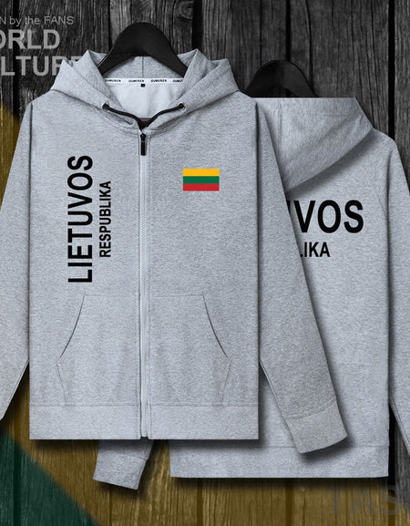 Lithuania Lithuanian LTU Lietuva Lietuvos mens fleeces hoodies winter jerseys men jackets and coat tracksuit cardigan clothes