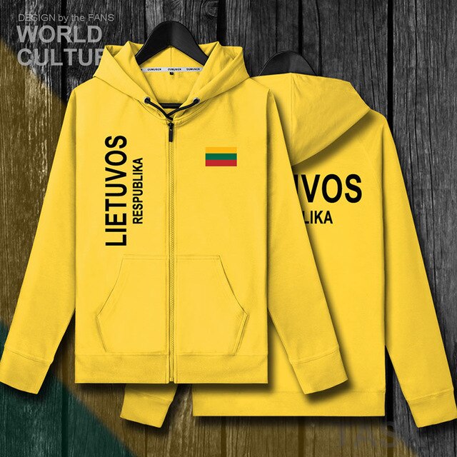 Lithuania Lithuanian LTU Lietuva Lietuvos mens fleeces hoodies winter jerseys men jackets and coat tracksuit cardigan clothes