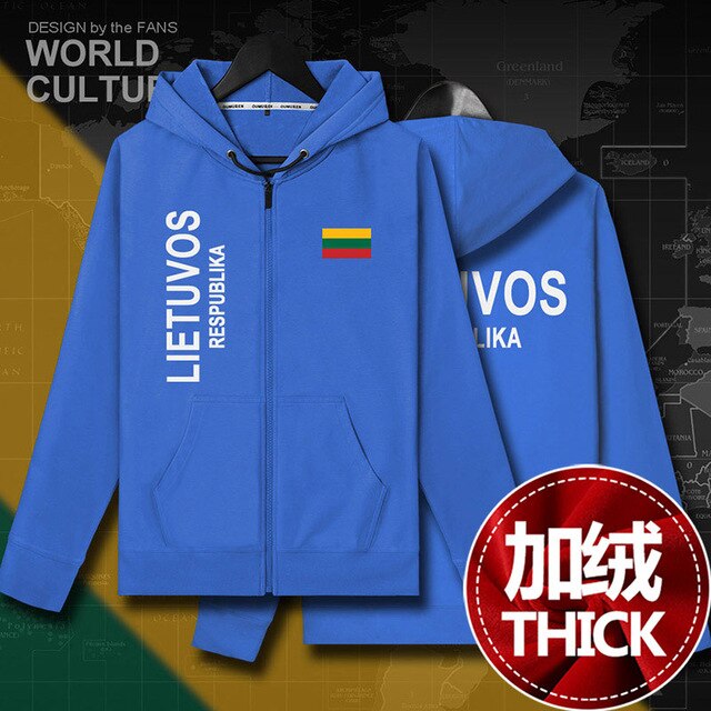 Lithuania Lithuanian LTU Lietuva Lietuvos mens fleeces hoodies winter jerseys men jackets and coat tracksuit cardigan clothes
