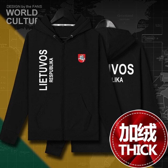 Lithuania Lithuanian LTU Lietuva Lietuvos mens fleeces hoodies winter jerseys men jackets and coat tracksuit cardigan clothes