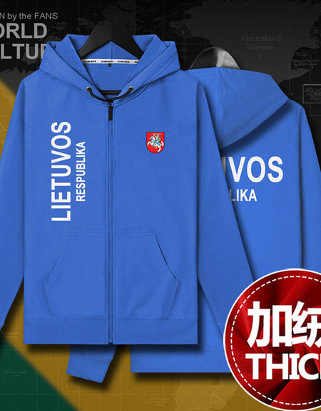 Lithuania Lithuanian LTU Lietuva Lietuvos mens fleeces hoodies winter jerseys men jackets and coat tracksuit cardigan clothes