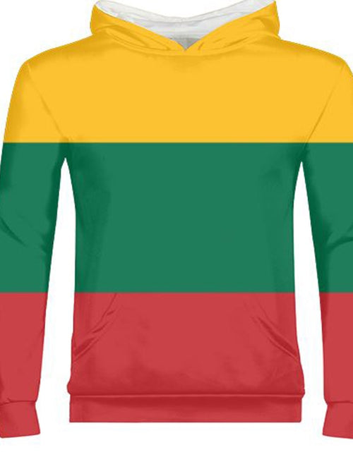 Load image into Gallery viewer, LITHUANIA male youth diy free custom photo country ltu zipper sweatshirt nation flag lt lietuva lietuvos lithuanian boy clothes
