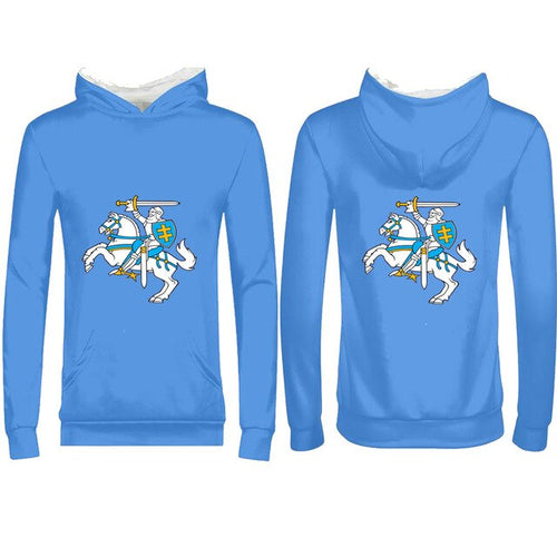 Load image into Gallery viewer, LITHUANIA male youth diy free custom photo country ltu zipper sweatshirt nation flag lt lietuva lietuvos lithuanian boy clothes
