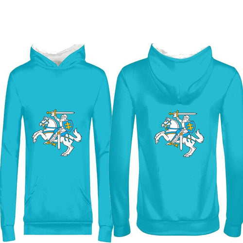Load image into Gallery viewer, LITHUANIA male youth diy free custom photo country ltu zipper sweatshirt nation flag lt lietuva lietuvos lithuanian boy clothes
