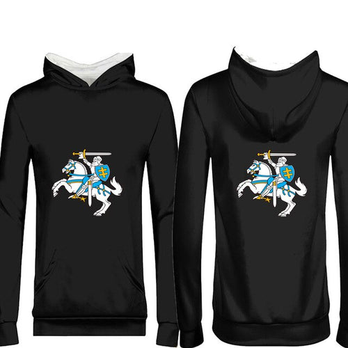 Load image into Gallery viewer, LITHUANIA male youth diy free custom photo country ltu zipper sweatshirt nation flag lt lietuva lietuvos lithuanian boy clothes
