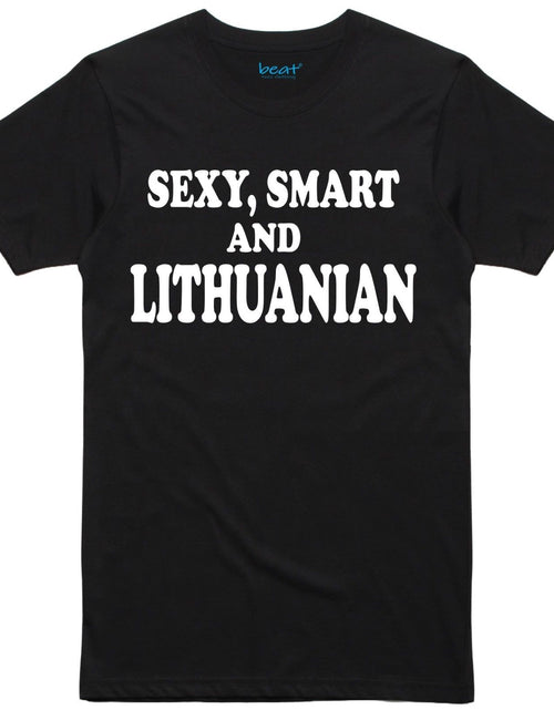 Load image into Gallery viewer, Lithuanian T-shirts Mens Funny Novelty Lithuania Flag Slogan Joke Gifts T-shirt
