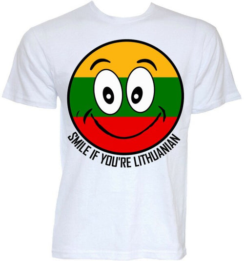 Load image into Gallery viewer, FUNNY LITHUANIA T-SHIRTS MENS NOVELTY LITHUANIAN FLAG JOKE SLOGAN GIFTS T-SHIRT
