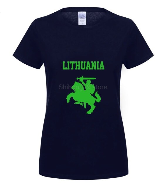 Hot Sale Summer Lithuania Coat of Arms Lietuva Vytis T-shirt Tee Shirt male teeshirt summer top tees man brand tee-shirt