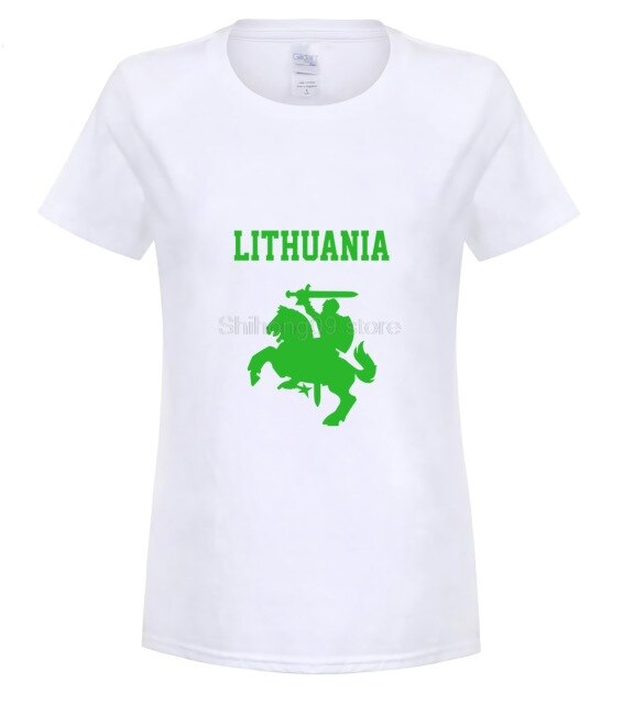 Hot Sale Summer Lithuania Coat of Arms Lietuva Vytis T-shirt Tee Shirt male teeshirt summer top tees man brand tee-shirt