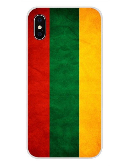 For Samsung Galaxy A5 A6S A7 A8 A9S Star J4 J6 J7 J8 Prime Plus 2018 Hanging Lithuania flag Lithuanian banners Accessories Cases