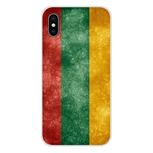 Load image into Gallery viewer, For Samsung Galaxy A5 A6S A7 A8 A9S Star J4 J6 J7 J8 Prime Plus 2018 Hanging Lithuania flag Lithuanian banners Accessories Cases
