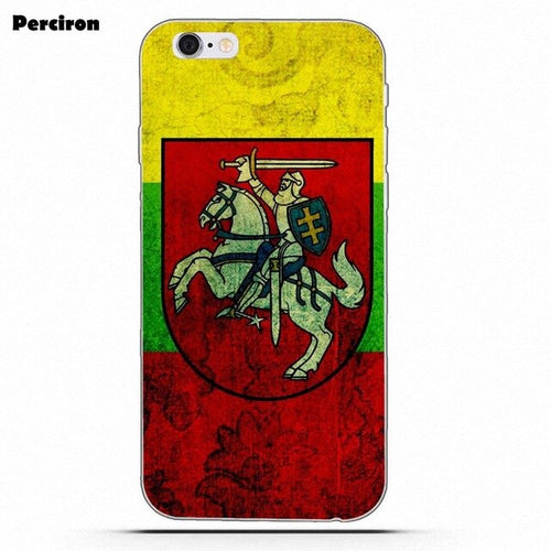 Load image into Gallery viewer, Perciron For Xiaomi Redmi Note 2 3 3S 4 4A 4X 5 5A 6 6A Pro Plus TPU Design Lithuania Flag
