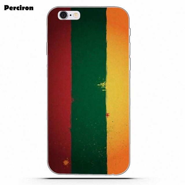Perciron For Xiaomi Redmi Note 2 3 3S 4 4A 4X 5 5A 6 6A Pro Plus TPU Design Lithuania Flag