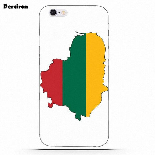 Load image into Gallery viewer, Perciron For Xiaomi Redmi Note 2 3 3S 4 4A 4X 5 5A 6 6A Pro Plus TPU Design Lithuania Flag
