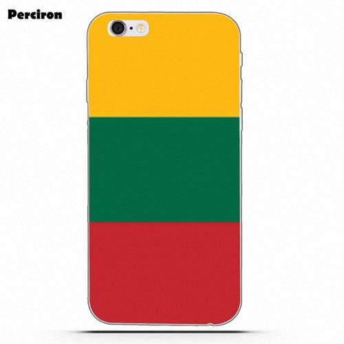 Load image into Gallery viewer, Perciron For Xiaomi Redmi Note 2 3 3S 4 4A 4X 5 5A 6 6A Pro Plus TPU Design Lithuania Flag

