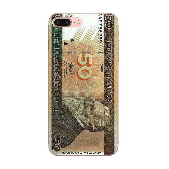 TPU Cool Best Cover Case For Xiaomi Redmi Mi Note 7 8 9 SE Pro Lite Go Play Lithuania Litas