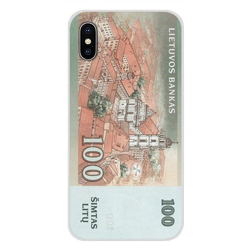 Load image into Gallery viewer, For Xiaomi Mi6 A1 5X 6X Redmi Note 5 5A 4X 4A 4 3 Plus Pro pocophone F1 Transparent Soft Skin Case Lithuania Litas Money LTL Art
