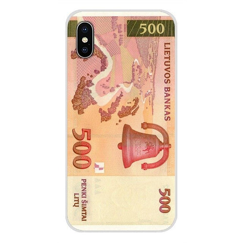 Load image into Gallery viewer, For Xiaomi Mi6 A1 5X 6X Redmi Note 5 5A 4X 4A 4 3 Plus Pro pocophone F1 Transparent Soft Skin Case Lithuania Litas Money LTL Art
