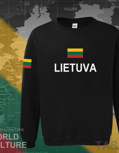 Load image into Gallery viewer, Lithuania Lithuanian hoodies men sweatshirt sweat new nation 2017 streetwear clothing sporting tracksuit LTU Lietuva Lietuvos
