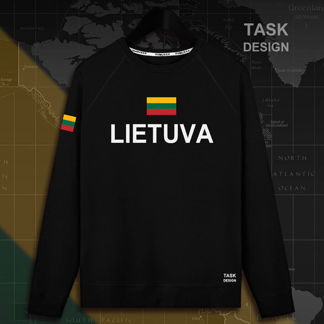 Lithuania Lithuanian LTU Lietuva Lietuvos mens hoodie pullovers hoodies men sweatshirt new streetwear clothing Sportswear tracks