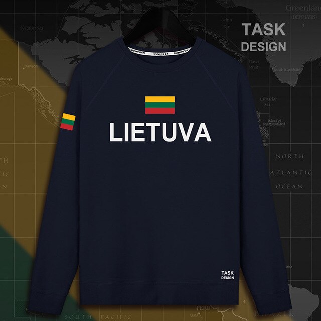 Lithuania Lithuanian LTU Lietuva Lietuvos mens hoodie pullovers hoodies men sweatshirt new streetwear clothing Sportswear tracks