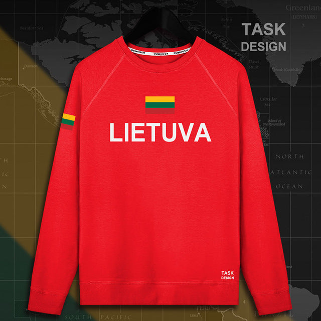 Lithuania Lithuanian LTU Lietuva Lietuvos mens hoodie pullovers hoodies men sweatshirt new streetwear clothing Sportswear tracks