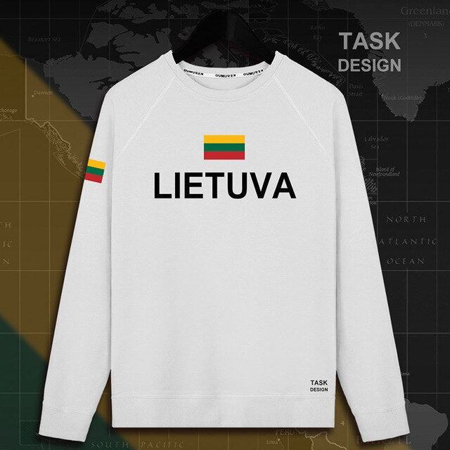 Lithuania Lithuanian LTU Lietuva Lietuvos mens hoodie pullovers hoodies men sweatshirt new streetwear clothing Sportswear tracks