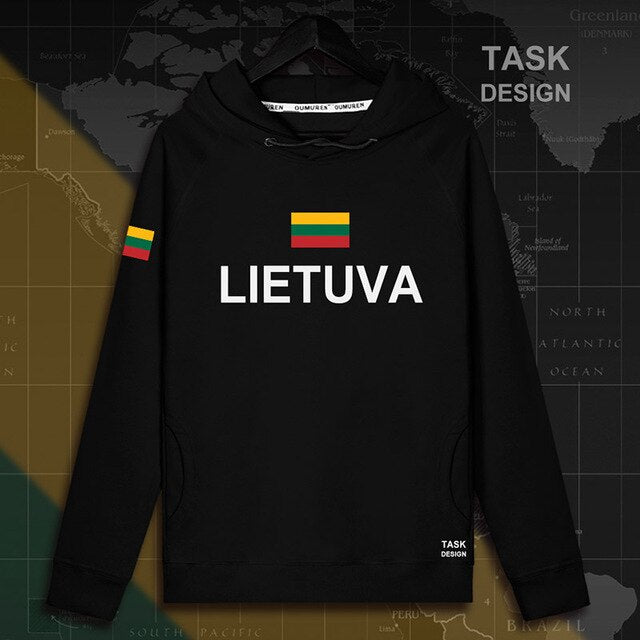 Lithuania Lithuanian LTU Lietuva Lietuvos mens hoodie pullovers hoodies men sweatshirt new streetwear clothing Sportswear tracks