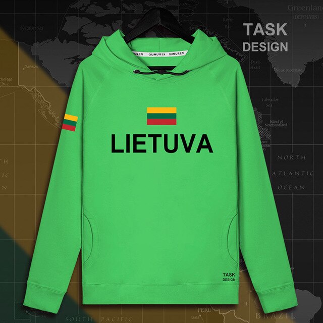 Lithuania Lithuanian LTU Lietuva Lietuvos mens hoodie pullovers hoodies men sweatshirt new streetwear clothing Sportswear tracks