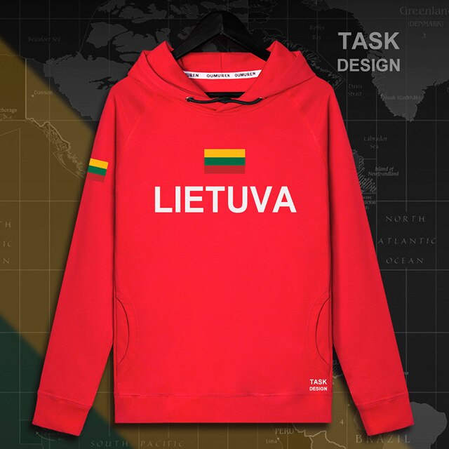 Lithuania Lithuanian LTU Lietuva Lietuvos mens hoodie pullovers hoodies men sweatshirt new streetwear clothing Sportswear tracks