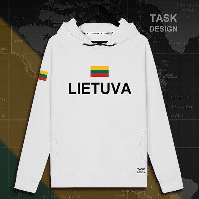 Lithuania Lithuanian LTU Lietuva Lietuvos mens hoodie pullovers hoodies men sweatshirt new streetwear clothing Sportswear tracks