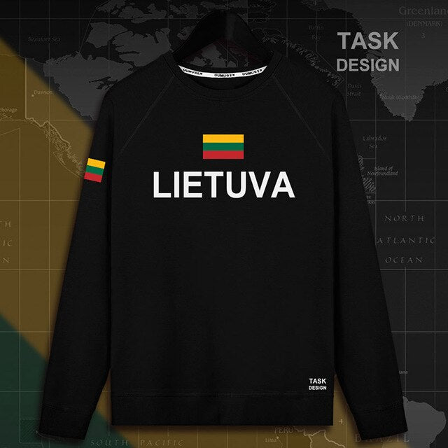 Lithuania Lithuanian LTU Lietuva Lietuvos men hoodie pullovers hoodies men sweatshirt new streetwear clothing Sportswear tracks
