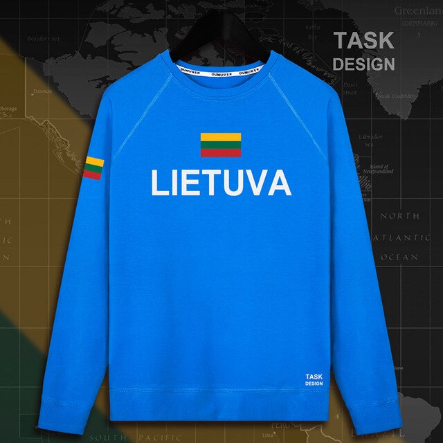 Lithuania Lithuanian LTU Lietuva Lietuvos men hoodie pullovers hoodies men sweatshirt new streetwear clothing Sportswear tracks