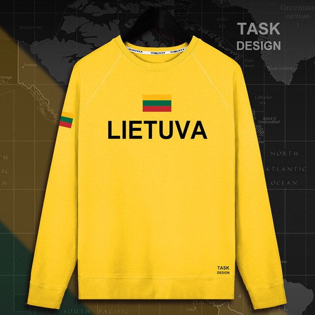 Lithuania Lithuanian LTU Lietuva Lietuvos men hoodie pullovers hoodies men sweatshirt new streetwear clothing Sportswear tracks