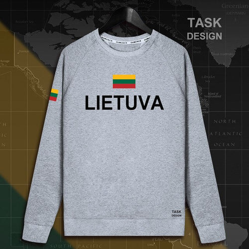 Load image into Gallery viewer, Lithuania Lithuanian LTU Lietuva Lietuvos men hoodie pullovers hoodies men sweatshirt new streetwear clothing Sportswear tracks

