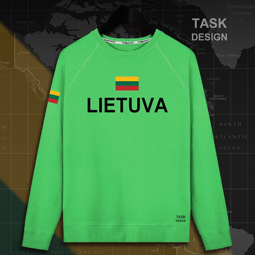Load image into Gallery viewer, Lithuania Lithuanian LTU Lietuva Lietuvos men hoodie pullovers hoodies men sweatshirt new streetwear clothing Sportswear tracks
