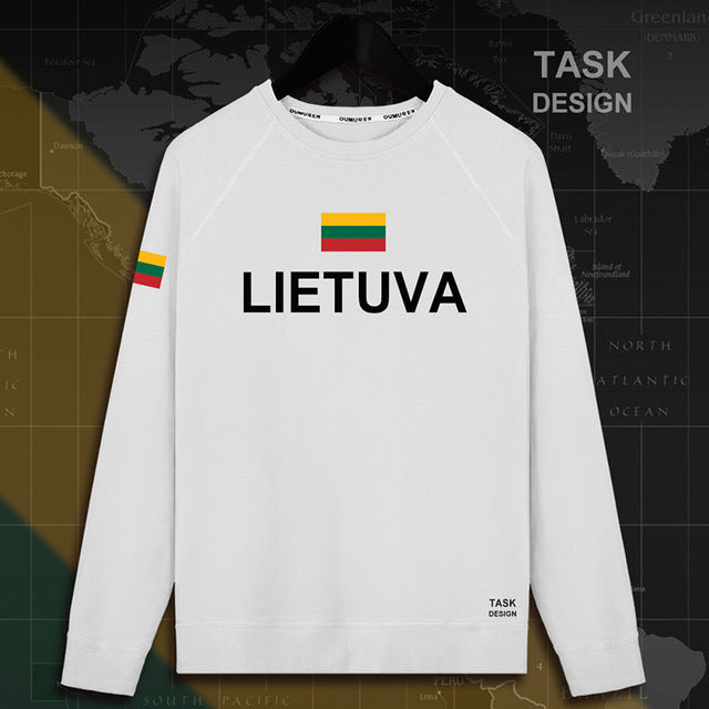 Lithuania Lithuanian LTU Lietuva Lietuvos men hoodie pullovers hoodies men sweatshirt new streetwear clothing Sportswear tracks