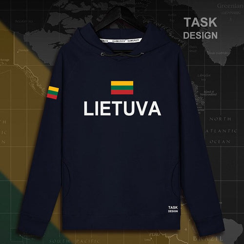 Load image into Gallery viewer, Lithuania Lithuanian LTU Lietuva Lietuvos men hoodie pullovers hoodies men sweatshirt new streetwear clothing Sportswear tracks
