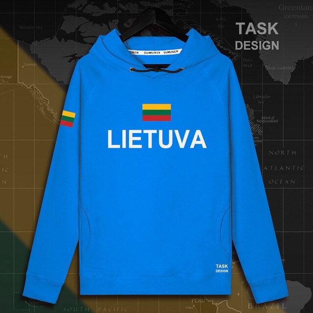 Lithuania Lithuanian LTU Lietuva Lietuvos men hoodie pullovers hoodies men sweatshirt new streetwear clothing Sportswear tracks